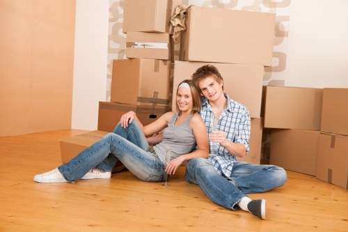 Example of a flat move quote based on load volume in Roehampton
