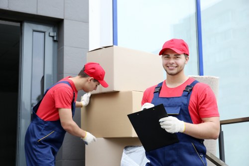 Removal team loading furniture for same day removals in Roehampton