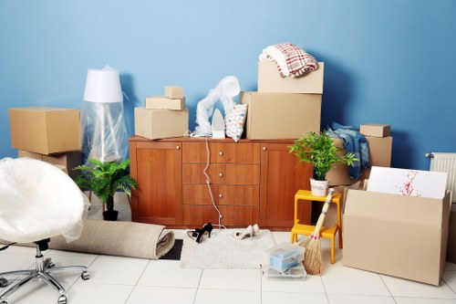 Storage and packing support for removal services in Roehampton