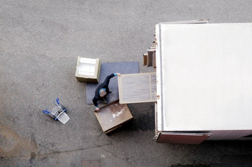 Local movers loading furniture for a relocation in Roehampton