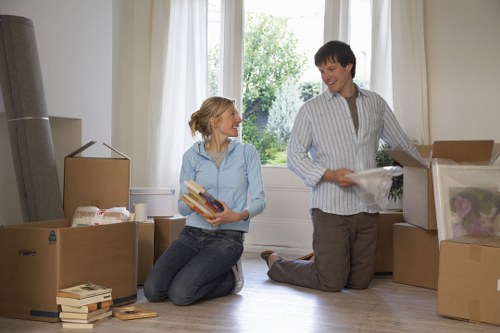 Commercial removals and office relocation service in Roehampton
